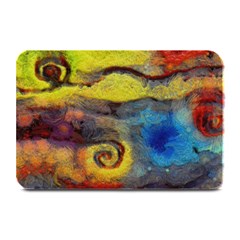 Painted Swirls                                   Plate Mat by LalyLauraFLM