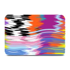 Waves                                   Plate Mat by LalyLauraFLM