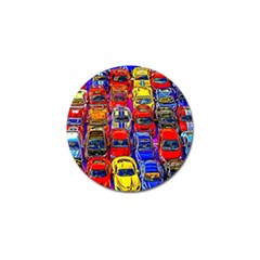 Colorful Toy Racing Cars Golf Ball Marker (10 Pack) by FunnyCow