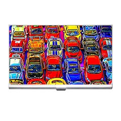 Colorful Toy Racing Cars Business Card Holders by FunnyCow