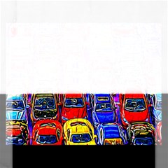 Colorful Toy Racing Cars Rectangular Jigsaw Puzzl by FunnyCow