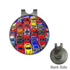 Colorful Toy Racing Cars Hat Clips With Golf Markers by FunnyCow