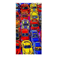 Colorful Toy Racing Cars Shower Curtain 36  X 72  (stall)  by FunnyCow