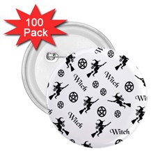 Witches And Pentacles 2 25  Buttons (100 Pack)  by IIPhotographyAndDesigns