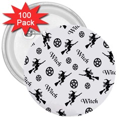 Witches And Pentacles 3  Buttons (100 Pack)  by IIPhotographyAndDesigns