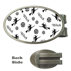 Witches And Pentacles Money Clips (oval)  by IIPhotographyAndDesigns