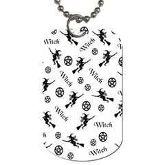 Witches And Pentacles Dog Tag (one Side) by IIPhotographyAndDesigns