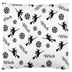 Witches And Pentacles Large Cushion Case (one Side) by IIPhotographyAndDesigns