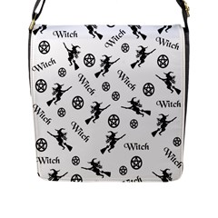 Witches And Pentacles Flap Messenger Bag (l)  by IIPhotographyAndDesigns