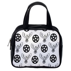 Owls And Pentacles Classic Handbags (one Side) by IIPhotographyAndDesigns