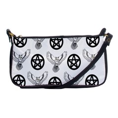 Owls And Pentacles Shoulder Clutch Bags by IIPhotographyAndDesigns