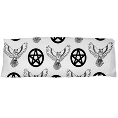 Owls And Pentacles Body Pillow Case (dakimakura) by IIPhotographyAndDesigns