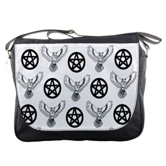 Owls And Pentacles Messenger Bags