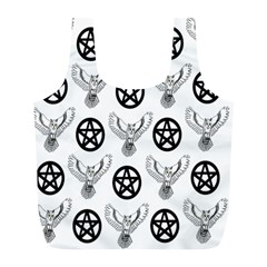 Owls And Pentacles Full Print Recycle Bags (l)  by IIPhotographyAndDesigns