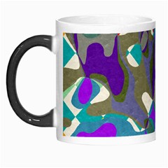 Blue Purple Shapes                                      Morph Mug