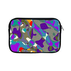 Blue Purple Shapes                                Apple Ipad Mini Protective Soft Case by LalyLauraFLM