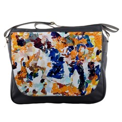 Paint On A White Background                                       Messenger Bag