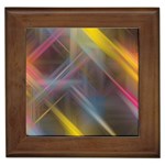 Fractals stripes                                        Framed Tile Front