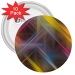 Fractals stripes                                        3  Button (10 pack) Front