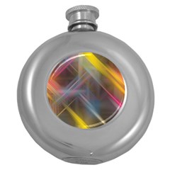 Fractals Stripes                                        Hip Flask (5 Oz) by LalyLauraFLM