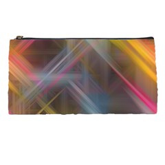 Fractals Stripes                                  Pencil Case by LalyLauraFLM