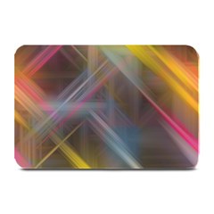 Fractals Stripes                                       Plate Mat by LalyLauraFLM