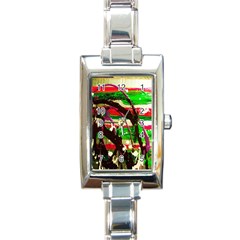 Easter 2 Rectangle Italian Charm Watch by bestdesignintheworld