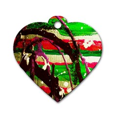 Easter 2 Dog Tag Heart (two Sides) by bestdesignintheworld