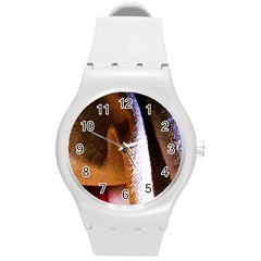 Colors And Fabrics 28 Round Plastic Sport Watch (m) by bestdesignintheworld