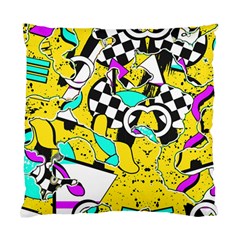 Shapes On A Yellow Background                                   Standard Cushion Case (two Sides)