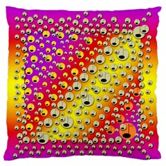 Festive Music Tribute In Rainbows Standard Flano Cushion Case (two Sides) by pepitasart