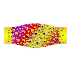 Festive Music Tribute In Rainbows Stretchable Headband by pepitasart