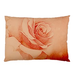 Wonderful Rose In Soft Colors Pillow Case by FantasyWorld7