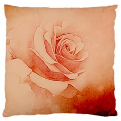 Wonderful Rose In Soft Colors Standard Flano Cushion Case (one Side) by FantasyWorld7