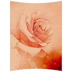 Wonderful Rose In Soft Colors Back Support Cushion by FantasyWorld7