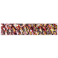 Pink And Gold Black And White Waves Created In Many Layers By Flipstylez Designs Small Flano Scarf