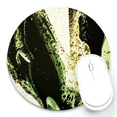 There Is No Promissed Rain 2 Round Mousepads by bestdesignintheworld