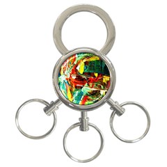 Red Aeroplane 5 3-Ring Key Chains