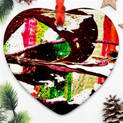 Easter 3 Heart Ornament (two Sides) by bestdesignintheworld