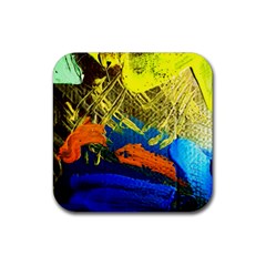 I Wonder 3 Rubber Coaster (square)  by bestdesignintheworld