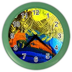 I Wonder 3 Color Wall Clock