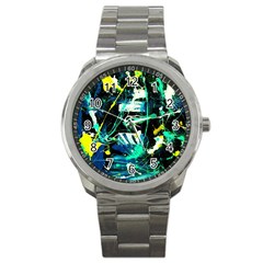 Brain Reflections 3 Sport Metal Watch by bestdesignintheworld