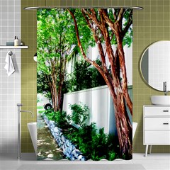 Hot Day In Dallas 40 Shower Curtain 48  X 72  (small)  by bestdesignintheworld