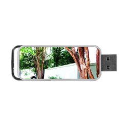 Hot Day In Dallas 40 Portable Usb Flash (one Side) by bestdesignintheworld