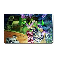 Lilac On A Countertop 2 Magnet (rectangular) by bestdesignintheworld