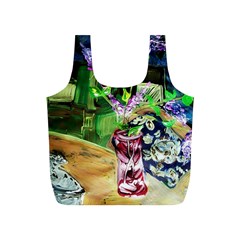 Lilac On A Countertop 2 Full Print Recycle Bags (s)  by bestdesignintheworld