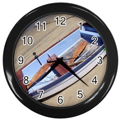 Balboa 4 Wall Clock (black) by bestdesignintheworld