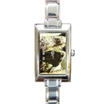 There Is No Promissed Rain 3jpg Rectangle Italian Charm Watch Front