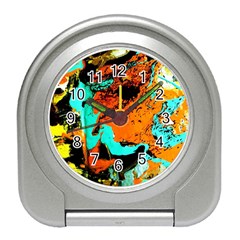 Fragrance Of Kenia 2 Travel Alarm Clock by bestdesignintheworld