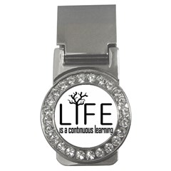 Life And Learn Concept Design Money Clips (cz)  by dflcprints